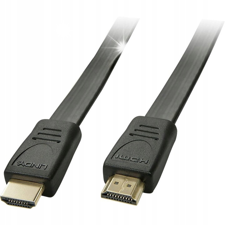 HDMI 2.0b 4K плосък гъвкав кабел 3м Lindy 36998