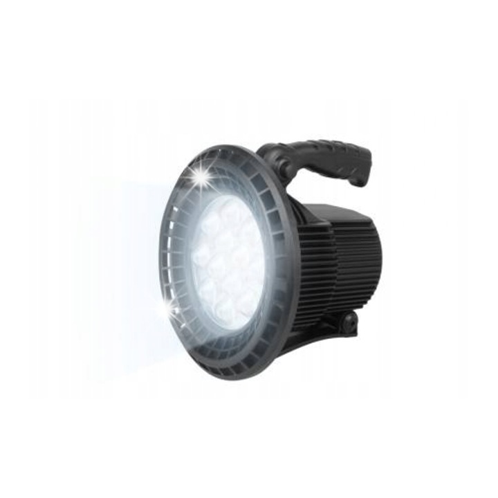 LED фенер W870A, LTC, бял, 7500 mAh батерия, микро USB, комплект цветове