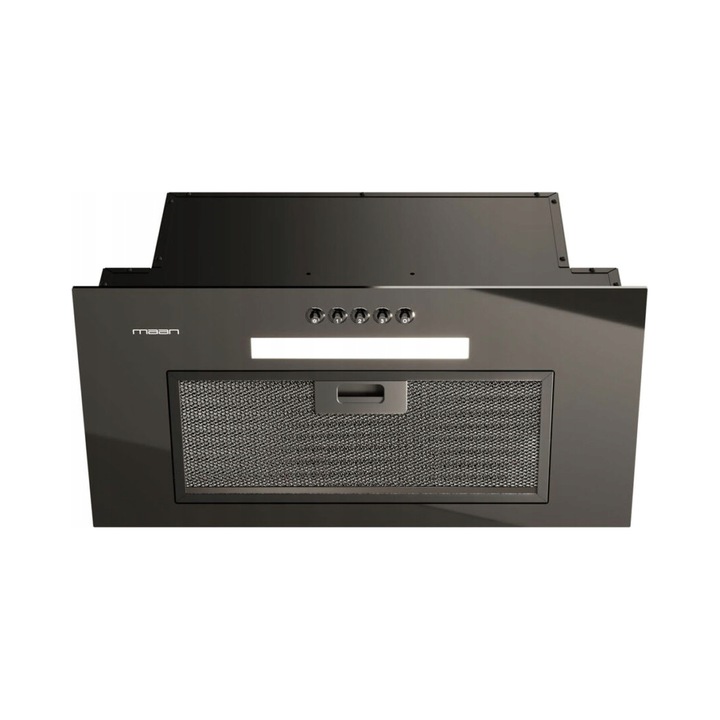 Вграден абсорбатор MAAN Tytan 60 см, черен, стъкло, 610 м3/ч, 3 скорости