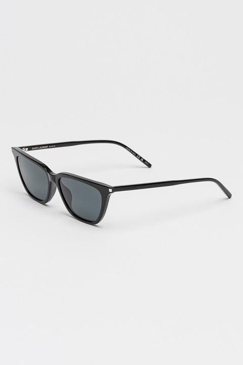 Saint Laurent, Ochelari de soare patrati, 53-15-145, Negru