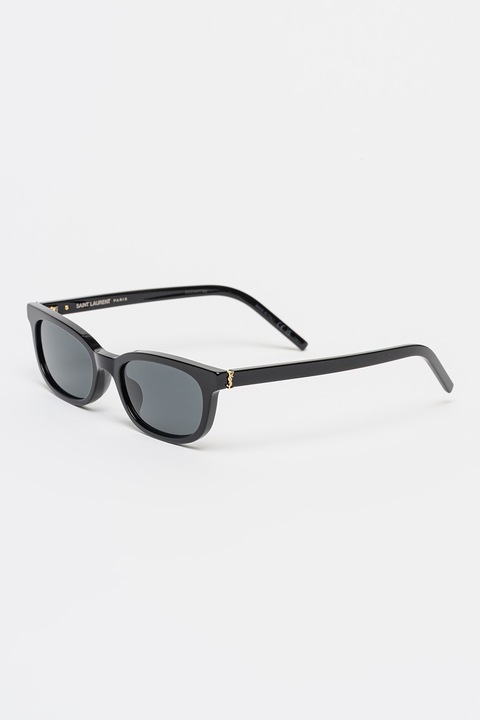 Saint Laurent, Ochelari de soare cu logo lateral, 53-19-145, Negru