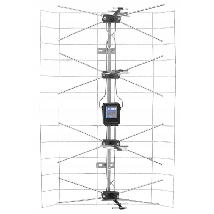 Lamex TV antenna, 10-50 dB, 6-69 csatorna, fehér