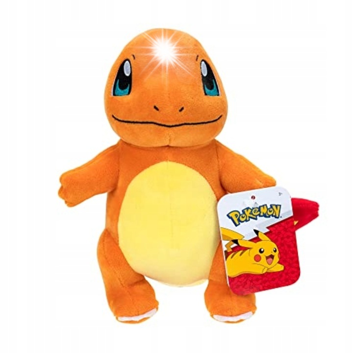 Плюшена играчка Pokemon, Чармандър, 20см, многоцветна, първокласно качество