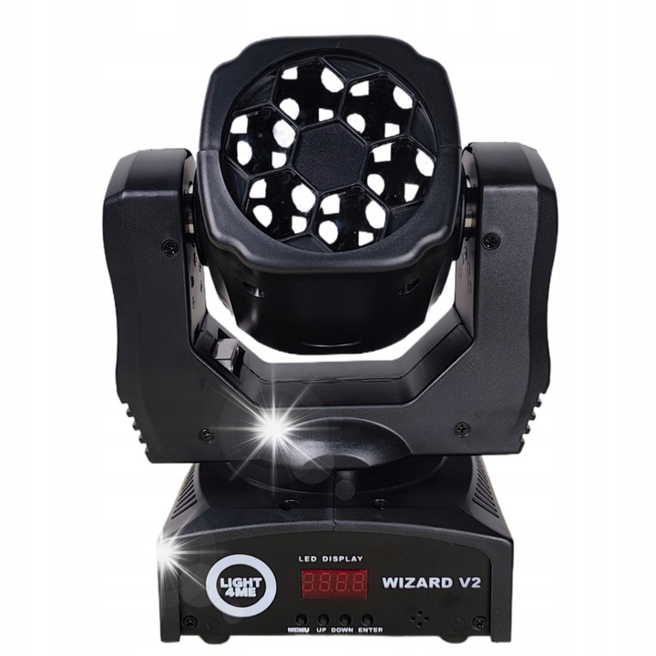 Proiector FX LED Light4Me Wizard v2 6x10W RGBW, 15 culori, 21x15x27cm