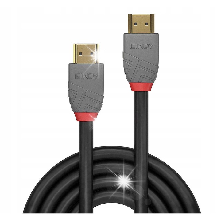 Cabluri HDMI 2.1 Lindy, 3м, 48Gbps, 8K, eARC