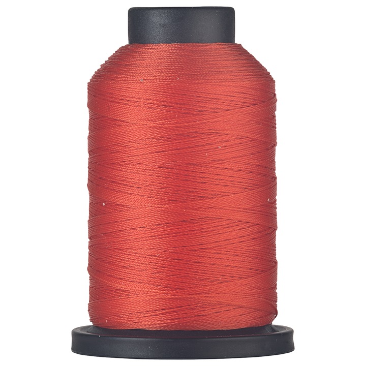 Ata de cusut Mettler XTREME PRO 100% poliester, rezistent la rupere și abraziune, culoare paprika, lungime 400 m