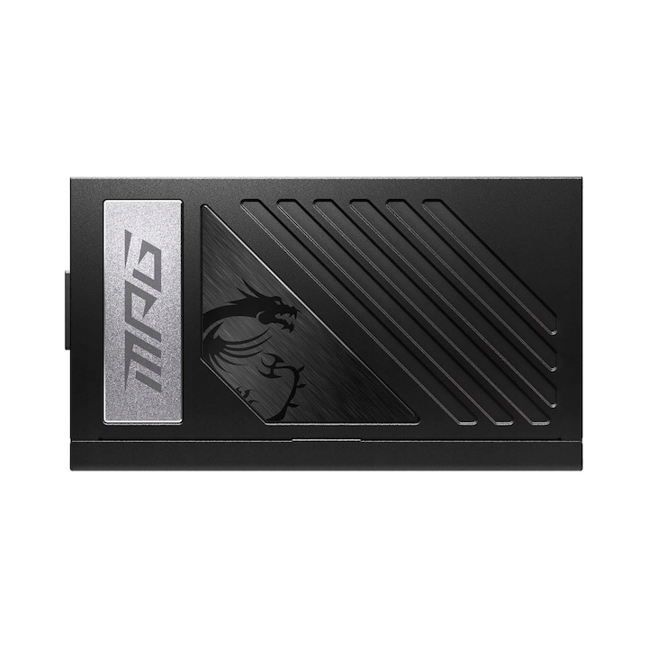 Sursa de alimentare PC / alimentator, MSI, MPG A1000G PCIE5, 1000W, modulara, 80 PLUS Gold, PCIe 5.0/ATX 3.0 compatibila, Negru, 1 buc