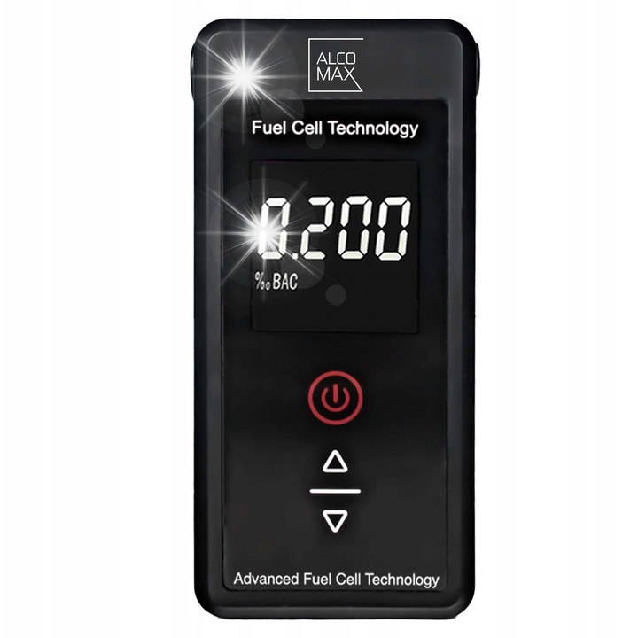 Алкотестер AX7, Метео, електрохимичен, 5000 измервания без калибриране, 0-2‰, 5 накрайника
