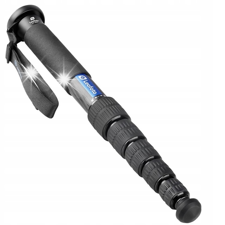 Монопод Leofoto MP-326C Carbon, 15кг капацитет, 155x41.5см, 6 сегмента