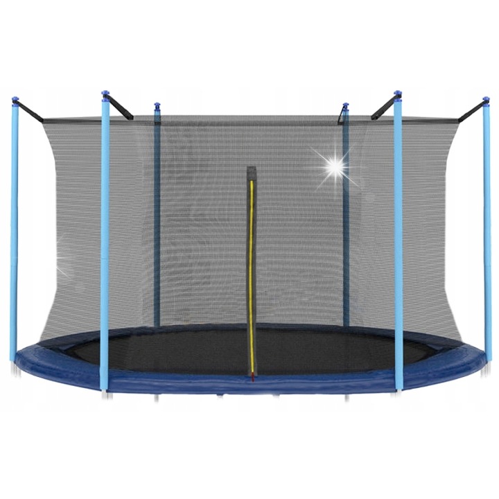 Вътрешна предпазна мрежа за батут 305 см, ModernHome, 6 стълба, PE материал, височина 180 см