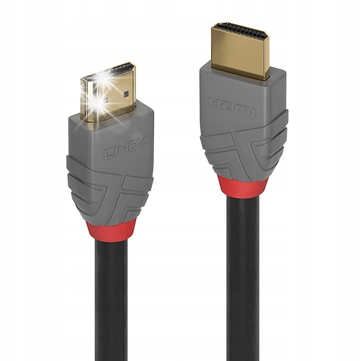 Кабел HDMI 2.0 Lindy 36965, 5м, 4K, 18Gbps, 3D, Ethernet