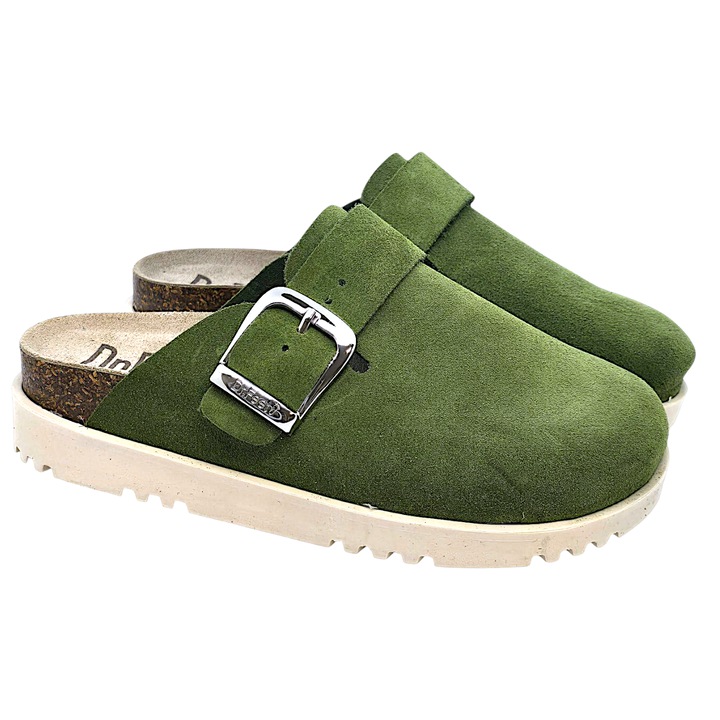 Saboti medicali Dr Feet 16000, Verde masliniu, 38