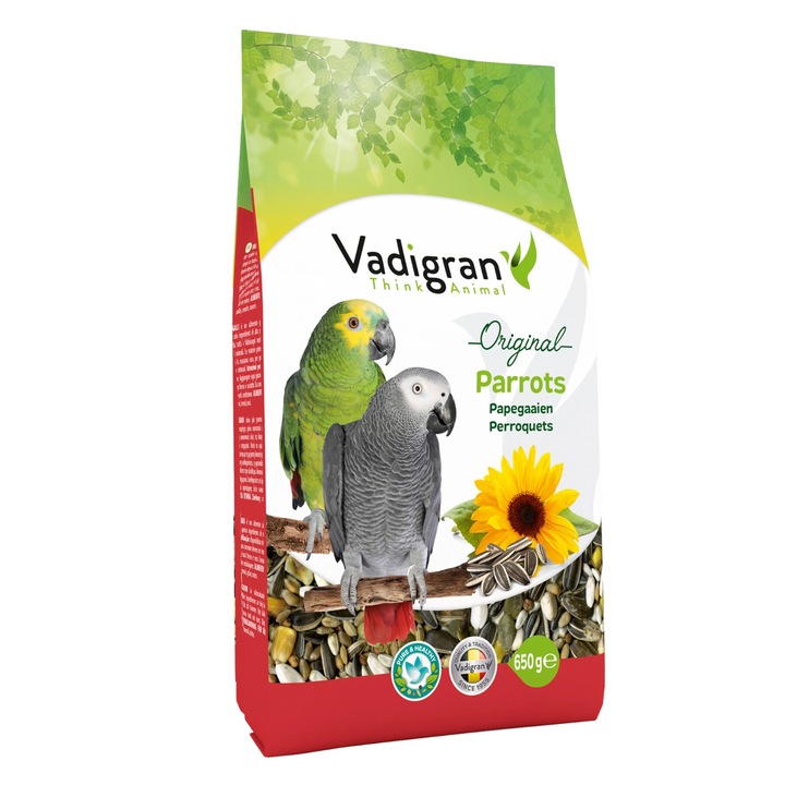 Hrana completa pentru papagali, Vadigran, 650 g