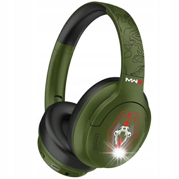 OTL Call of Duty PC fejhallgató, vezeték nélküli, zöld, ANC-vel