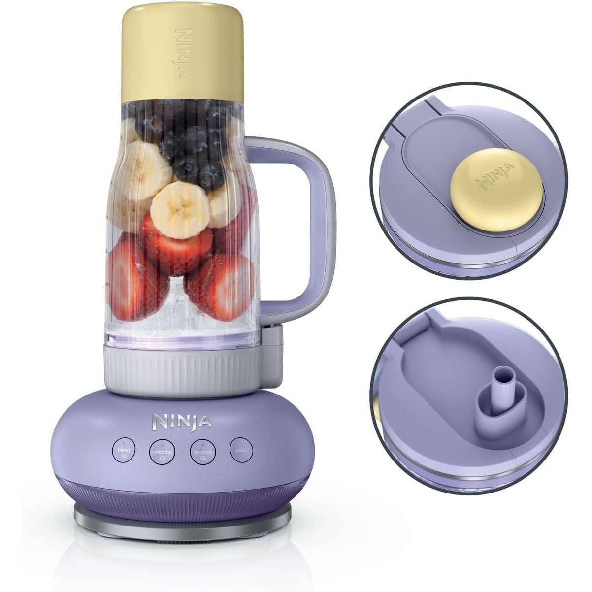 L avender　ビネオSCⅡ Blender portabil 2-in-1 Ninja BlendBoss, 710ml, 1100W, cana