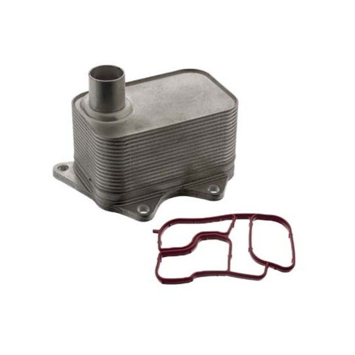 Radiator ulei Vika pentru Superb II, Octavia II, Yeti 1.8/2.0, cu garnitură 06J117070C, 06J117021D