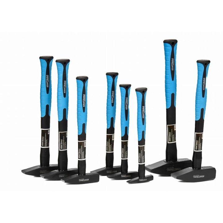 Set 8 ciocan maner fibra de sticla 100g-1.5kg (KD232)