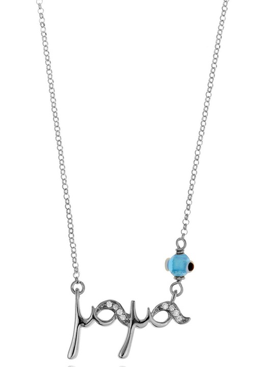 Colier din argint 925 GREGIO, zirconii albe, 30-45cm