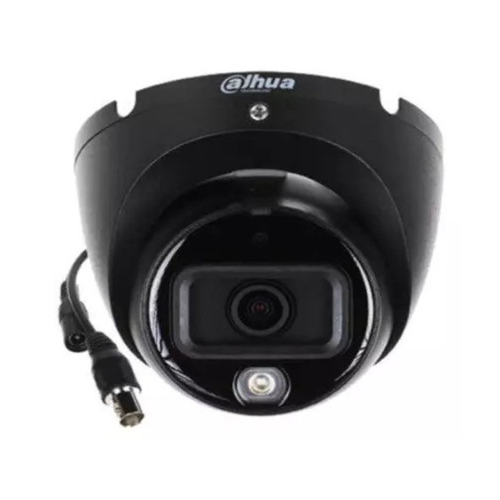 IP камера за видеонаблюдение Dahua, модел IPC-HDW1639T-A-IL-0280B-S6, 6MP, 2.8mm, IR 30m, метална, размери 94x85.6mm, комплект 2 броя