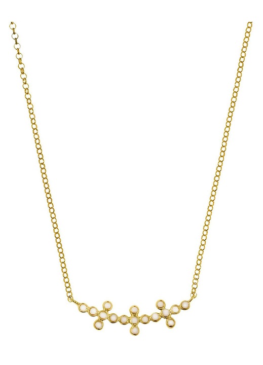 Colier dama GREGIO, argint placat cu aur, auriu