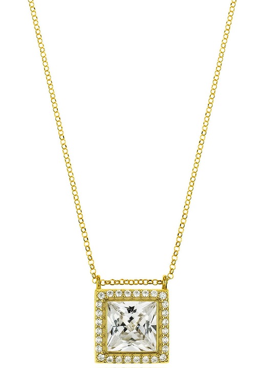 Colier dama, din Argint 925 placat cu Aur GO55790, GREGIO Jewels