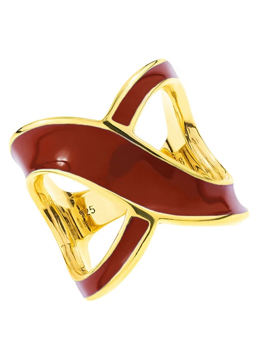 Inel dama GREGIO Jewels, argint 925, placat cu aur, GO55414