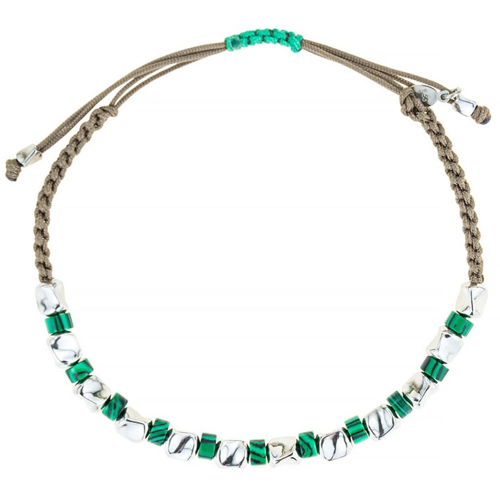 Bratara barbati, GREGIO, argint 925, GO52460