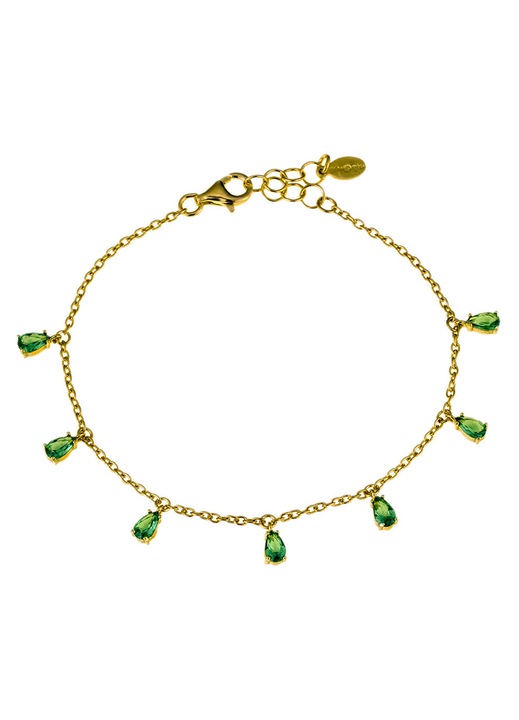 Bratara dama GREGIO, 925, cu pietre Zircon, gri