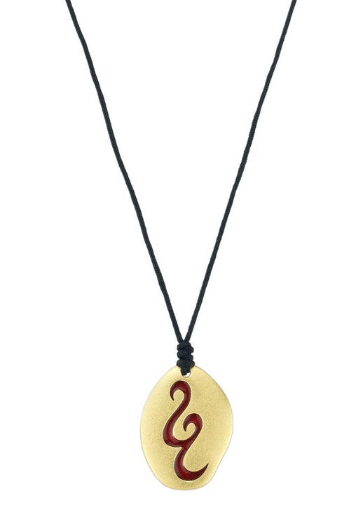 Colier dama GREGIO, argint placat cu aur