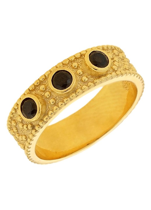 Inel dama Gregio din argint placat cu aur, auriu