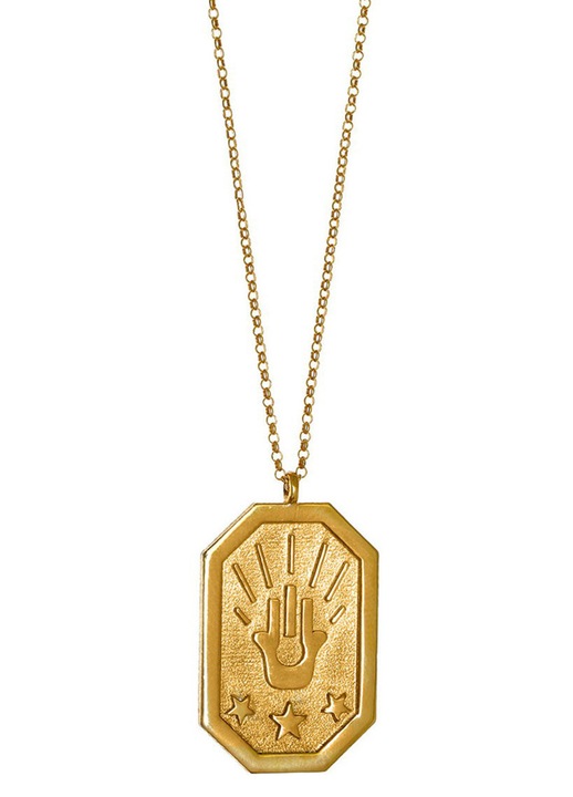 Colier dama GREGIO, argint placat cu aur, auriu