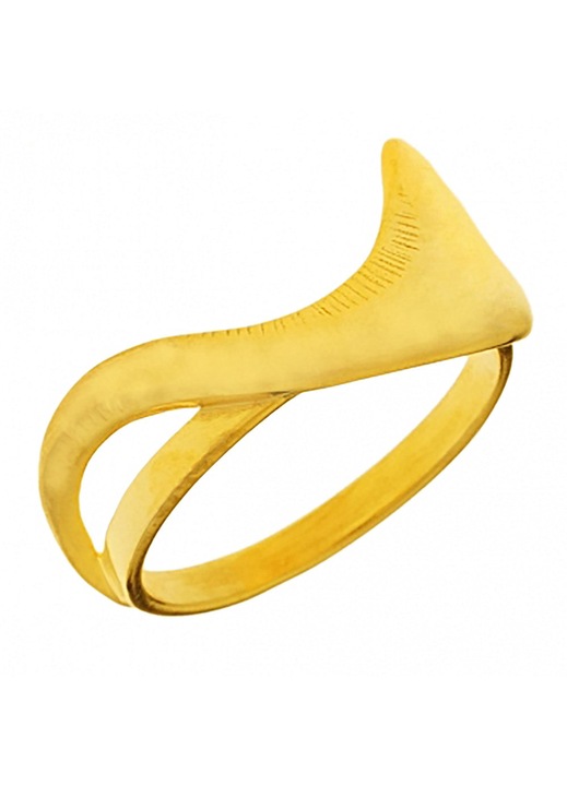 Inel dama GREGIO, argint placat cu aur, auriu