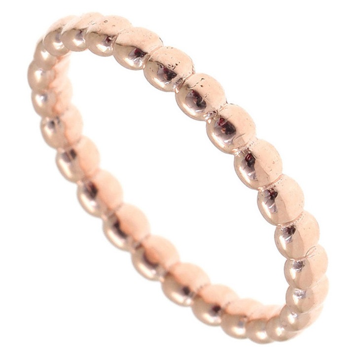 Inel din argint 925 placat cu aur roz GO06682, GREGIO