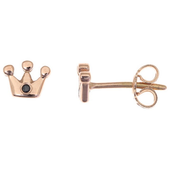 Cercei dama GREGIO Jewels, roz, 14 karate