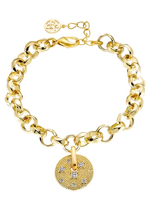 OXETTE Bratara din alama placata cu aur 02X15-00459