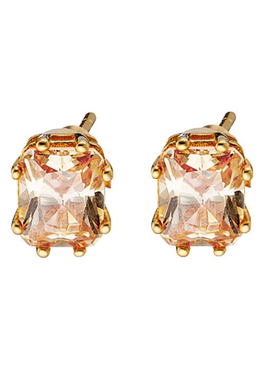 Cercei dama Oxette, argint 925, cu pietre Zircon, 03x05-03328