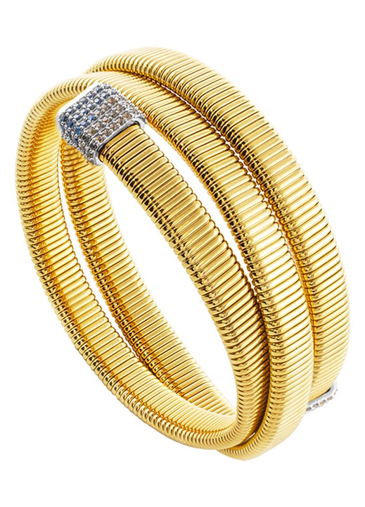 OXETTE Bratara din inox placat cu aur 02X27-00500