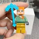 Gyermek játékszett, 24 darabos, Minecraft karakterek, összeállítható, többszínű