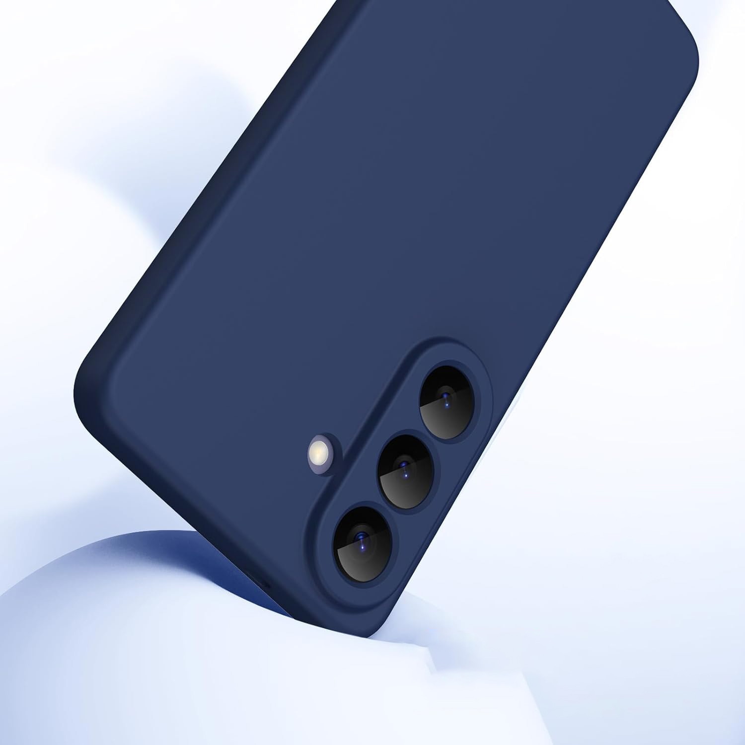 Husa Soft Touch, slim, ALC Mobile, anti soc, compatibila cu Samsung Galaxy S26, Albastru Inchis Tpu