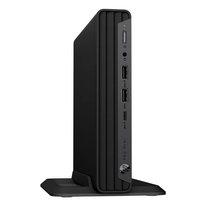 Mini PC HP Pro Mini 400 G9, Intel Core i5-14400T, 16GB RAM, 1TB SSD, Windows 11 Pro, Negru