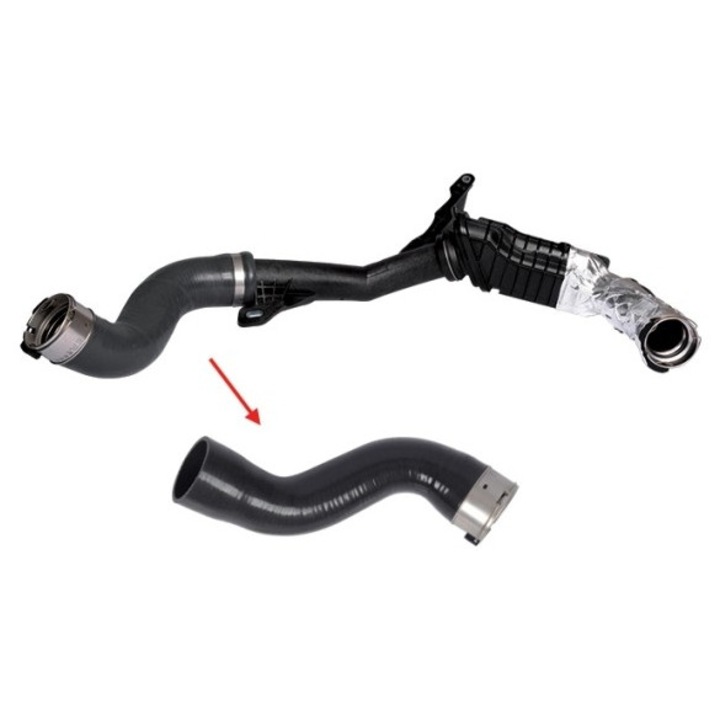 IBRAS intercooler cső Dacia Dokker, Duster, Lodgy, Logan MCV, Sandero, hosszú