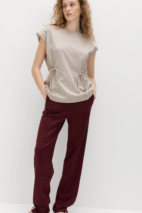 Marks & Spencer, Tricou cu snururi, Maro taupe deschis