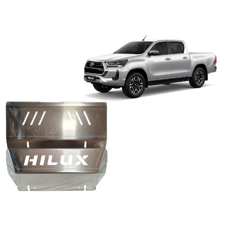 Scut radiator din aluminiu Toyota Hilux Invincible ( 2021 - 2026 )