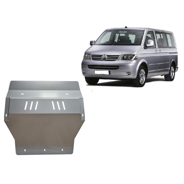Scut motor din aluminiu Volkswagen Transporter T5 Caravelle ( 2003 - 2015 )