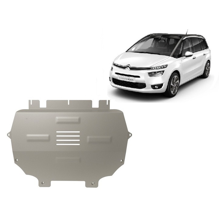 Scut motor din aluminiu Citroen Grand C4 Picasso ( 2013 - 2018 )