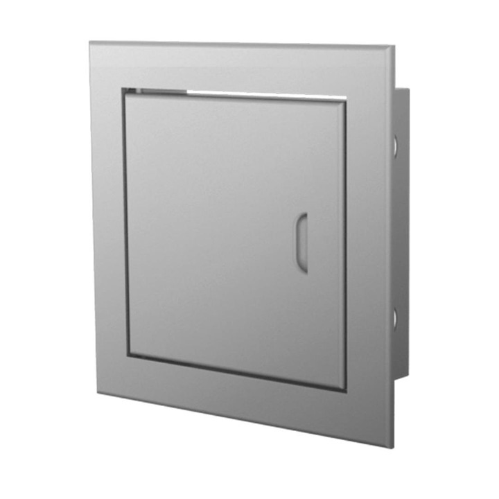 Usa vizitare DOSPEL MAGNAT 250 x 300 mm, magnetica, argintie