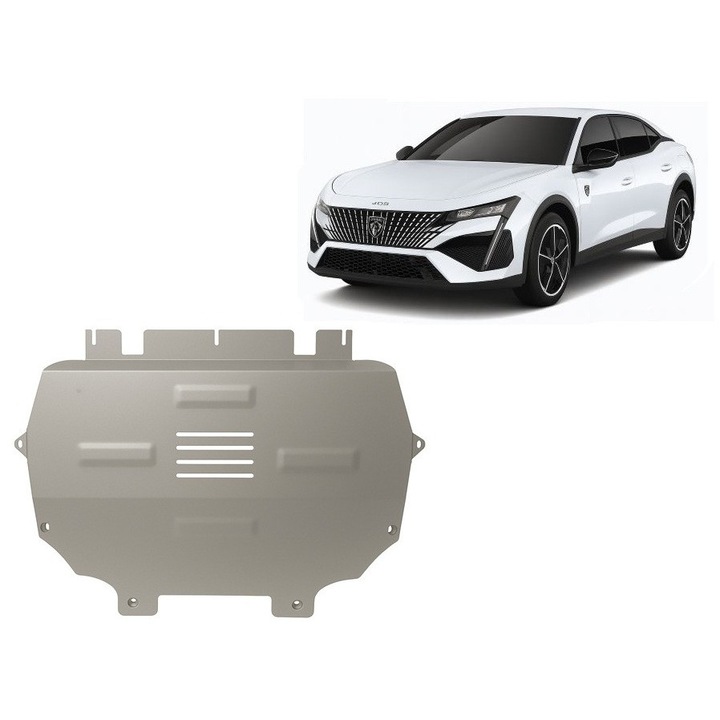 Scut motor din aluminiu Peugeot 408 ( 2022 - 2026 )