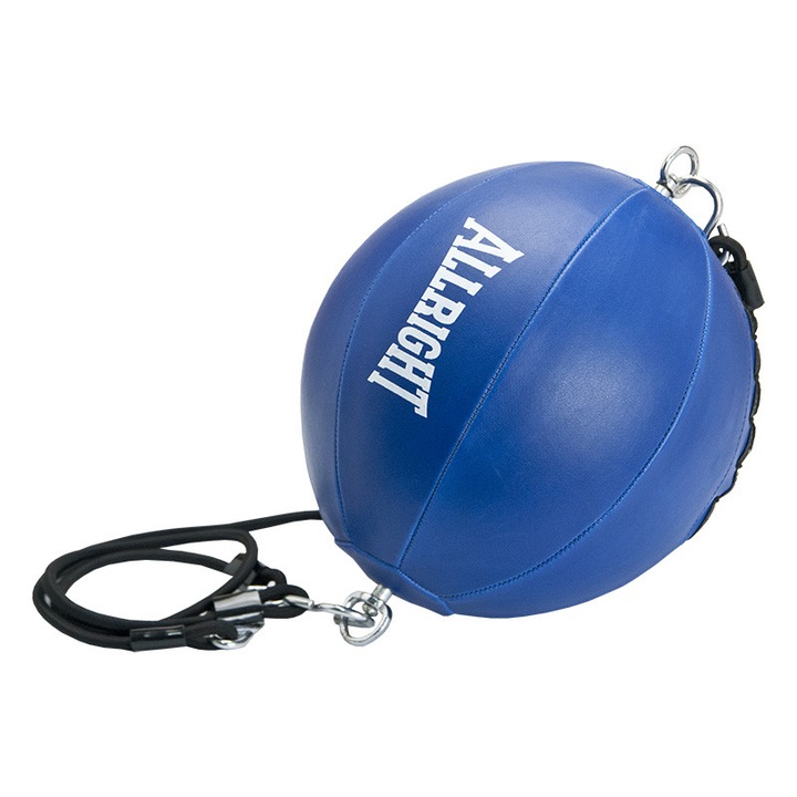 Para box ALLRIGHT pe elastice, albastra, 25 cm