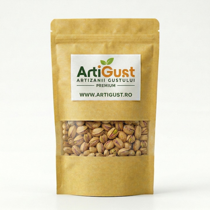 Fistic copt in coaja cu sare - ArtiGust - Gust intens, Textura Crocanta, Calitate Premium 900g