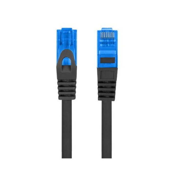 Cablu LANBERG S/FTP CAT 6A 1.5 m, negru